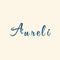 Aureli embroidery font, Script embroidery font, Machine embroidery font, 7 Formats + 7 Sizes