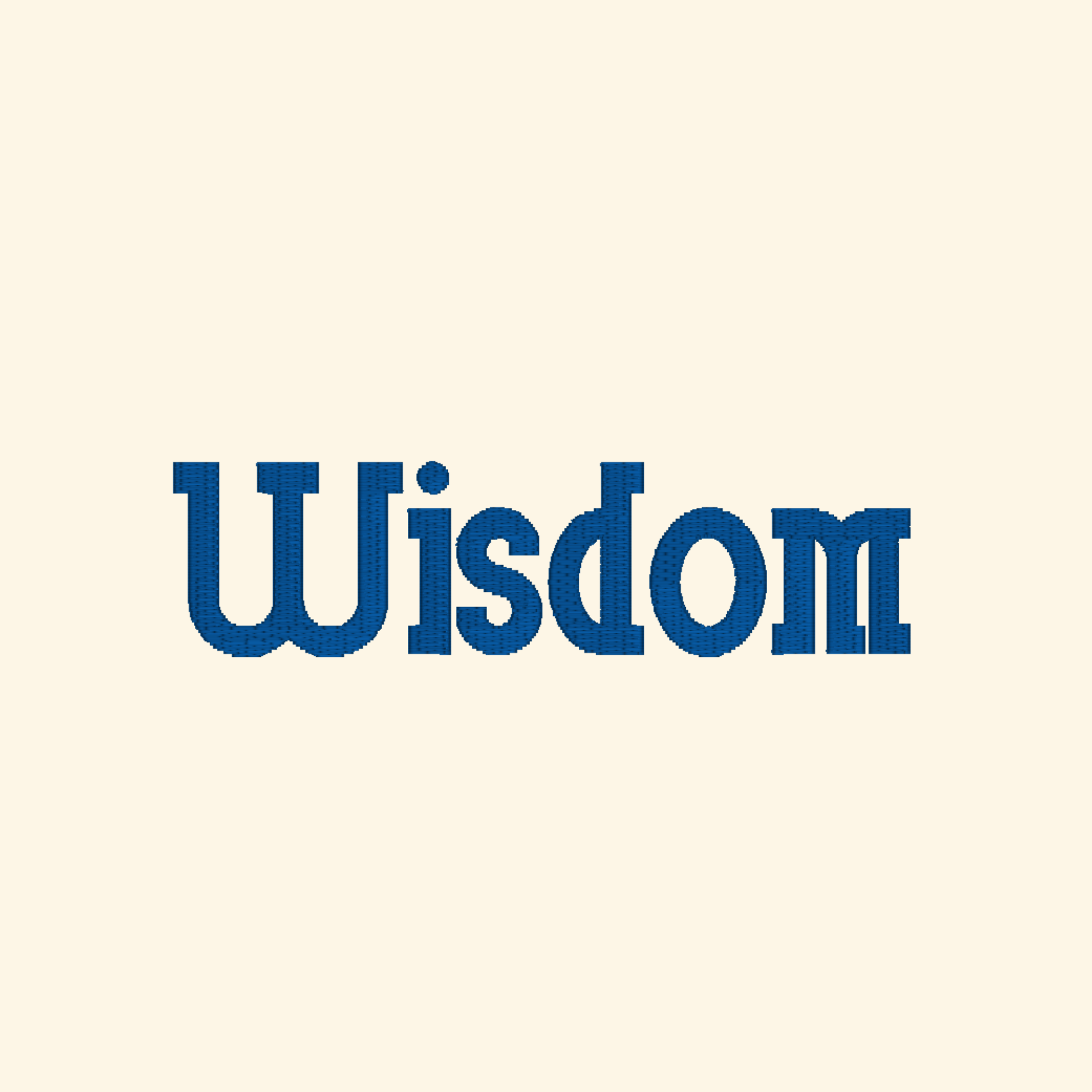 Wisdom embroidery font, Cute serif font, Machine embroidery font, 7 Formats + 7 Sizes