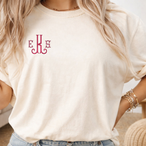 Baroque classic monogram, Royal font, Machine embroidery alphabet, 7 Formats + 7 Sizes