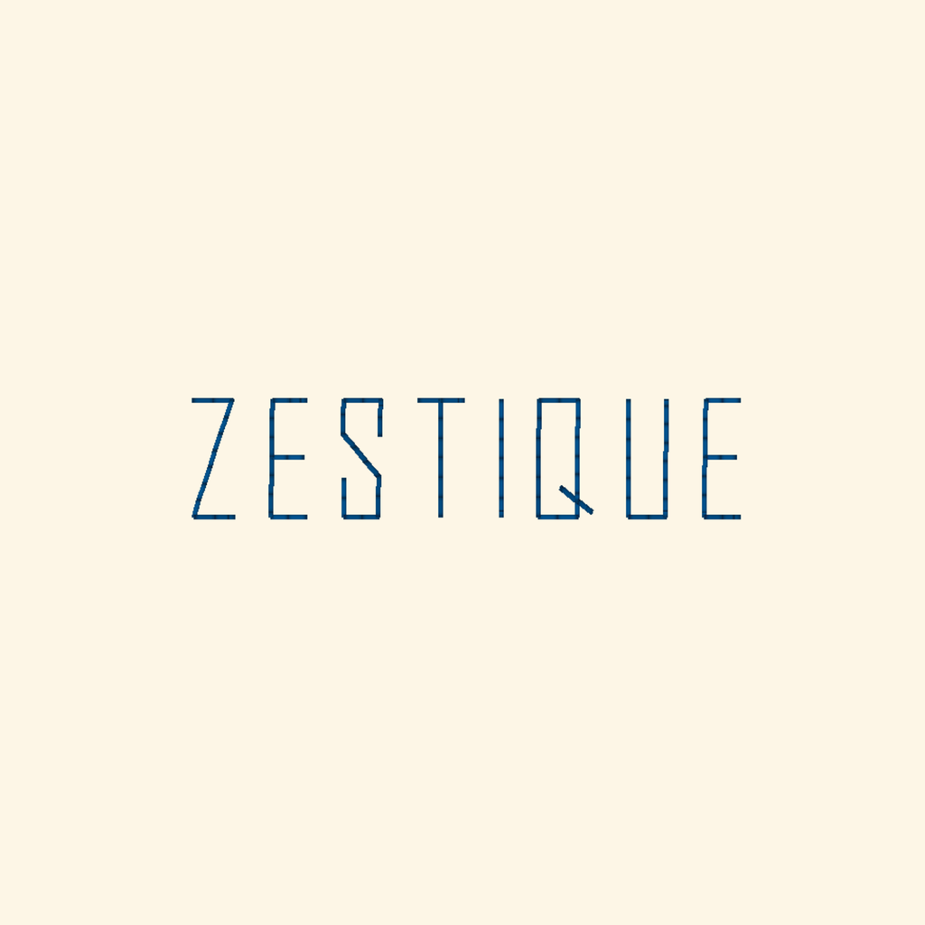 Zestique embroidery font, Simple font for machine embroidery, 7 Formats + 7 Sizes