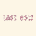 BX font - Lace Bow monogram, Kids embroidery font, Machine embroidery alphabet