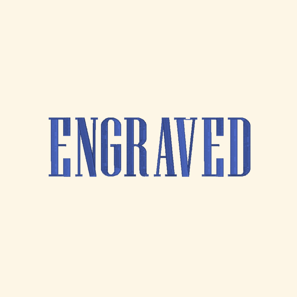 BX font - Engraved monogram, Simple font, Machine embroidery letters pack