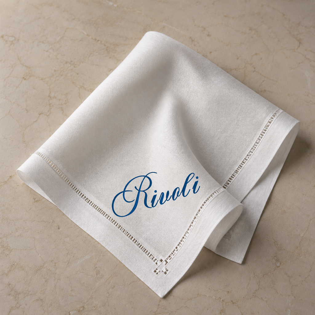 Rivoli embroidery font, Script font, Machine embroidery font, 7 Formats + 7 Sizes