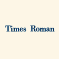 Times Roman embroidery font, Simple serif font, Machine embroidery font, 7 Formats + 7 Sizes