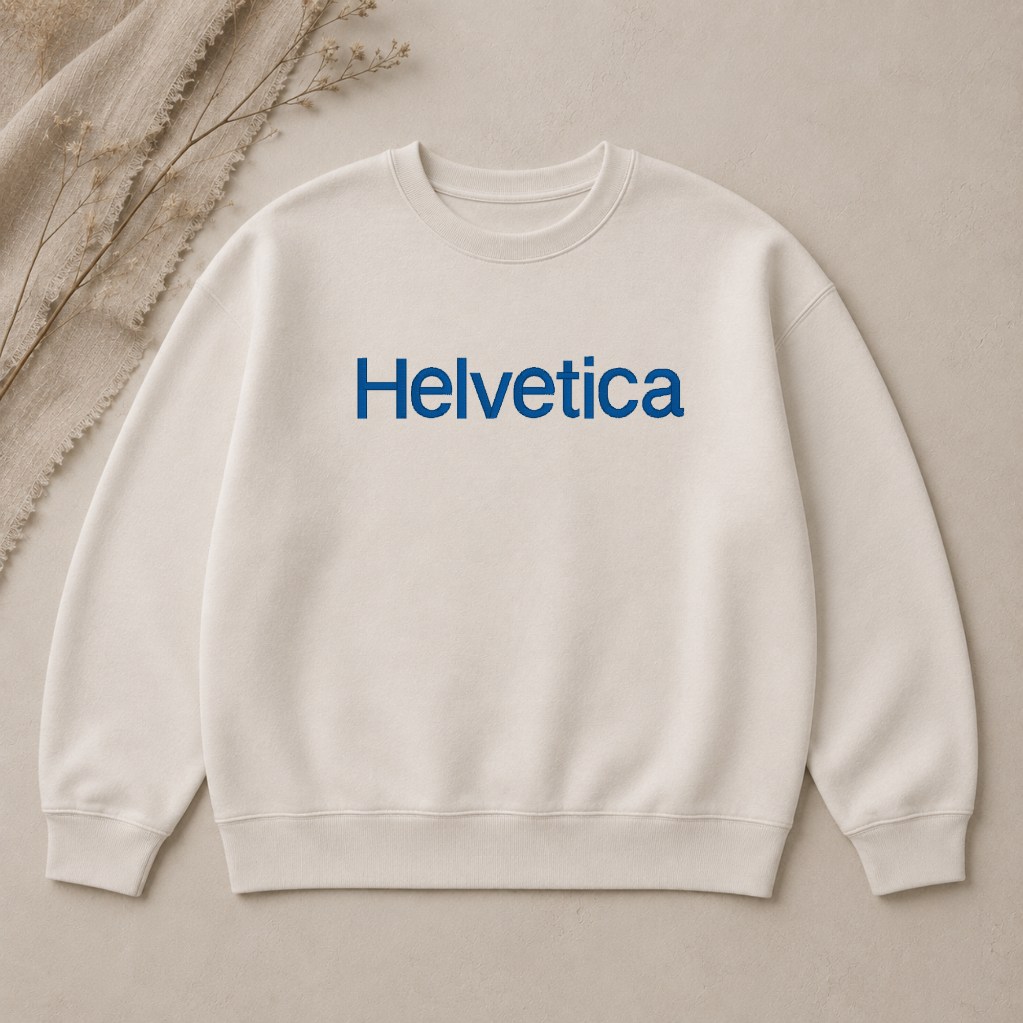 Helvetica embroidery font, Simple sans serif font, Machine embroidery font, 7 Formats + 7 Sizes