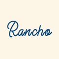 Rancho embroidery font, Script font, Machine embroidery font, 7 Formats + 7 Sizes