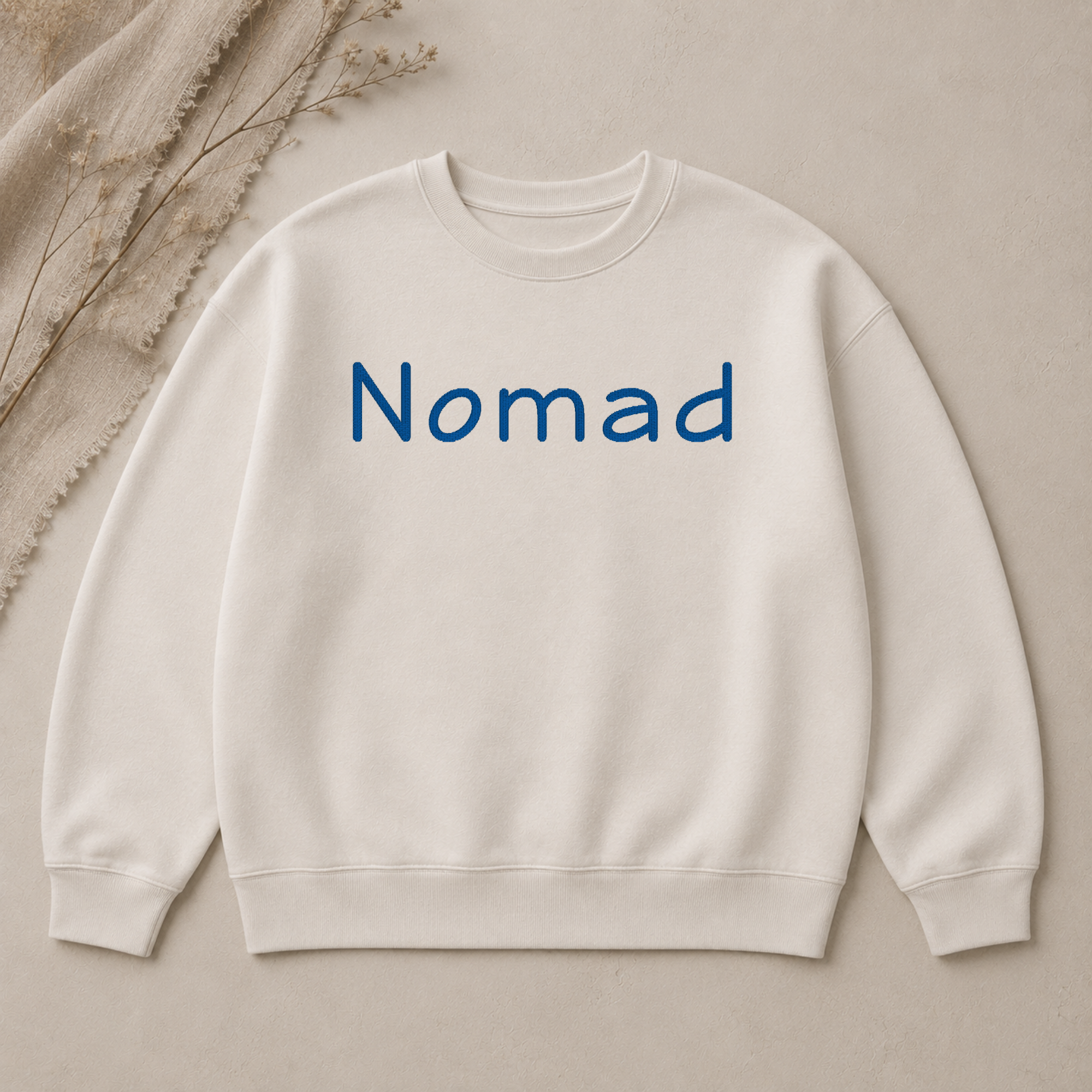 Nomad embroidery font, Sans serif embroidery font, Simple machine embroidery font, 7 Formats + 7 Sizes