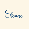 Sloane embroidery font, Cute font, Machine embroidery font, 7 Formats + 7 Sizes